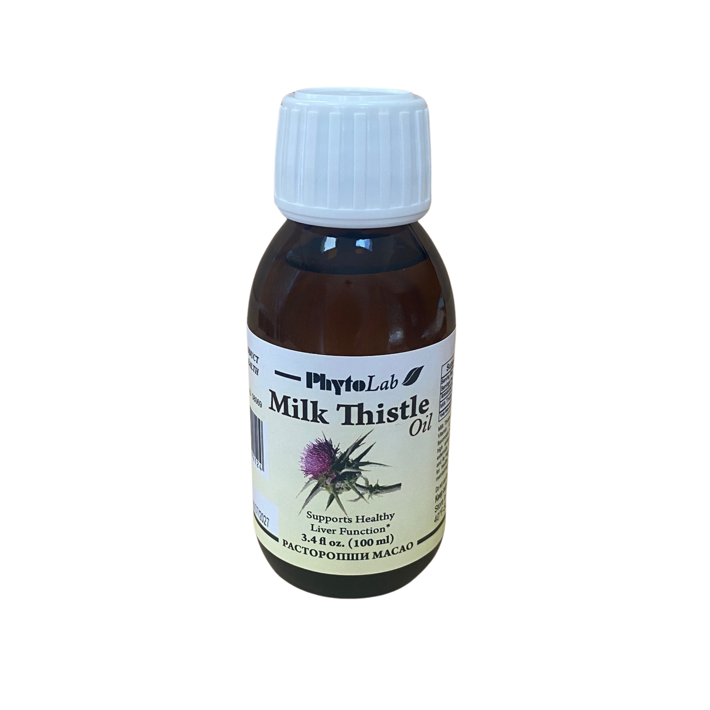 Расторопши Масло 100 мл | Milk Thistle Oil 3.4 Fl oz
