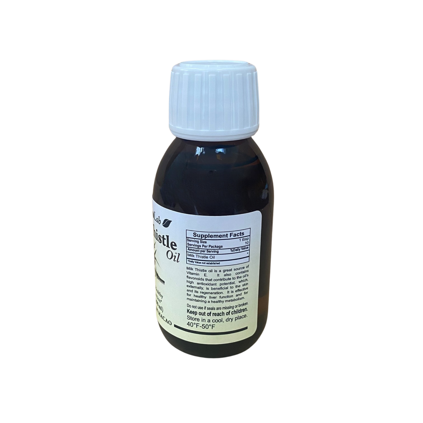Расторопши Масло 100 мл | Milk Thistle Oil 3.4 Fl oz